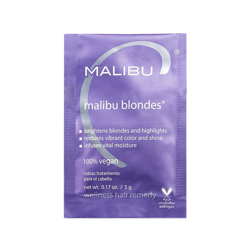 Malibu C Blondes Wellness Hair Remedy - Single Sachet
